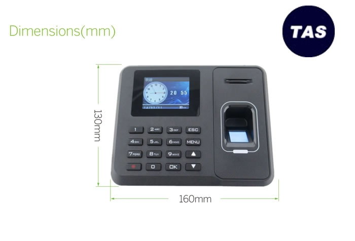 TM1800 Biometric Fingerprint Clocking in Machines Slider
